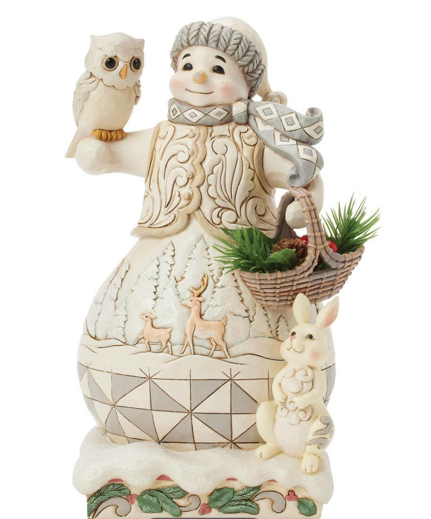 EP8497- JS SNOWMAN : Woodland Snowman