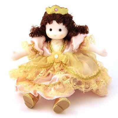 GP0032-Princess Pea : 5 in H – Solvang Pebble People