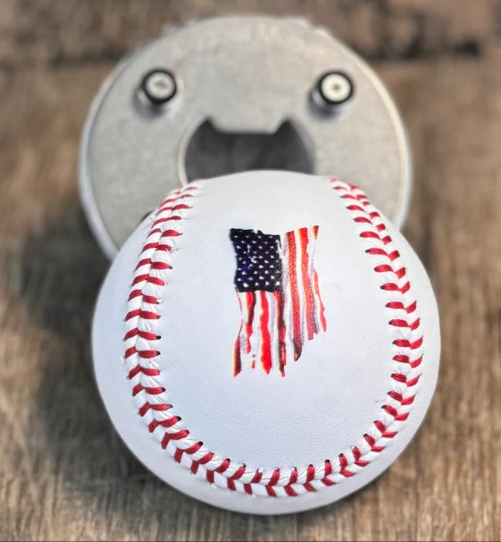 DU0006-Bottle Opener : Old Glory Flag