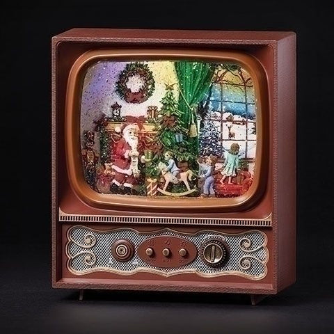 RO1013-Glitter TV : 9.75 in H