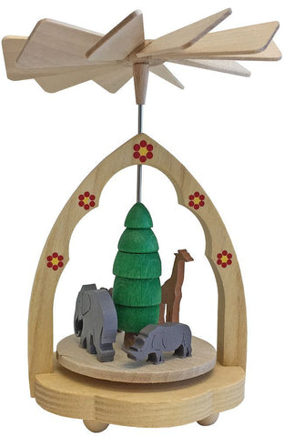 AT0332-Zoo Pyramid : 4.25 in H