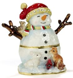 KU0075-SNOWMAN : 3"x 2-1/4"