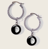 MG0140-Hoop Earrings : Dangle