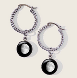 MG0140-Hoop Earrings : Dangle