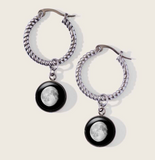 MG0140-Hoop Earrings : Dangle