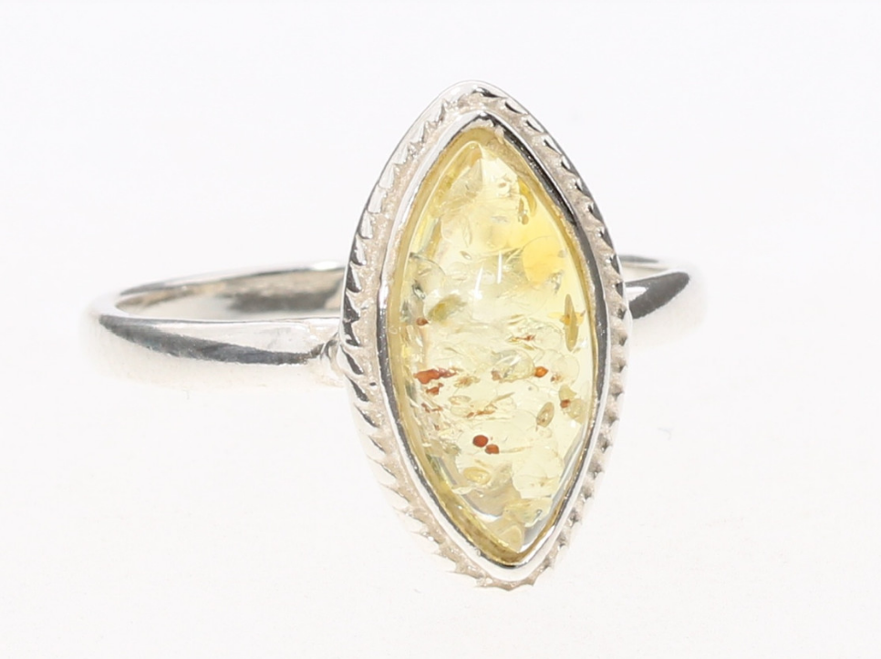 AM0250 - Citrine Amber Ring