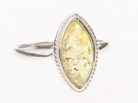 AM0250 - Citrine Amber Ring