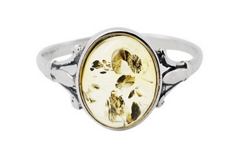 AM0255 - Citrine Amber Ring