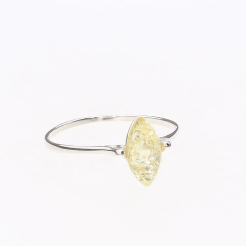 AM0282 - Citrine Amber Ring