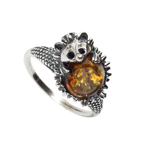 AM0283 - Cognac Amber Ring