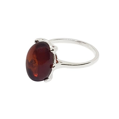 AM0285 - Cherry Amber Ring