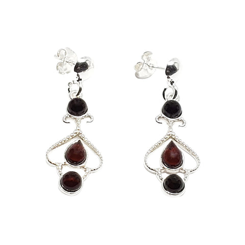 AM0299 - Cherry Amber Earrings