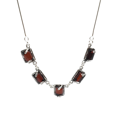 AM0306 - Cherry Amber Necklace