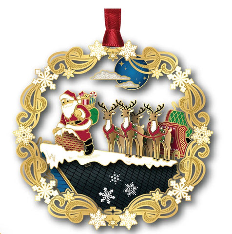 BD0026-Roof Top Santa