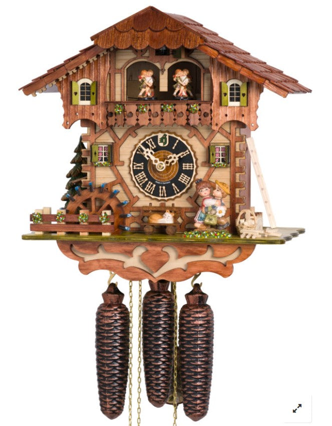 BV0076-8-DAY Chalet Kissing Couple : LG-MECH