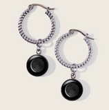 MG0140-Hoop Earrings : Dangle