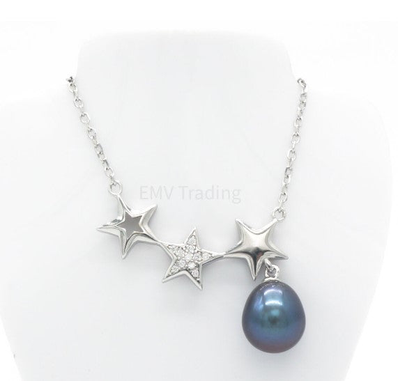 EM0284 - FWP CZ Necklace