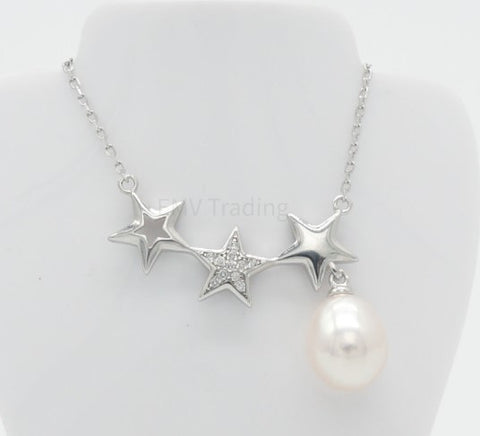 EM0285 - FWP CZ Necklace
