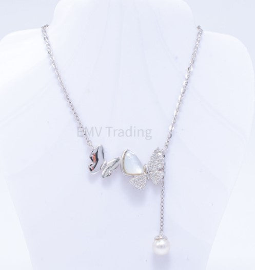 EM0313 - FWP CZ Necklace