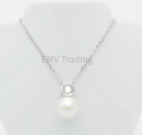 EM0331 - FWP CZ Necklace