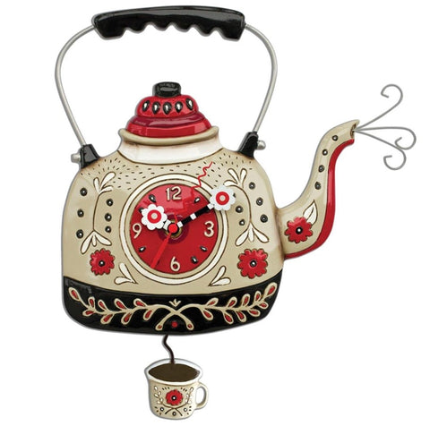 EP7935 - ALLEN CLOCK : Tea Kettle