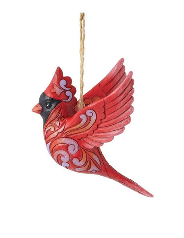 EP8076 - JS Cardinal Ornament : 3.75 in H