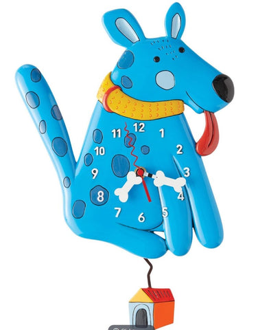 EP8216-ALLEN CLOCK : Blue Dog