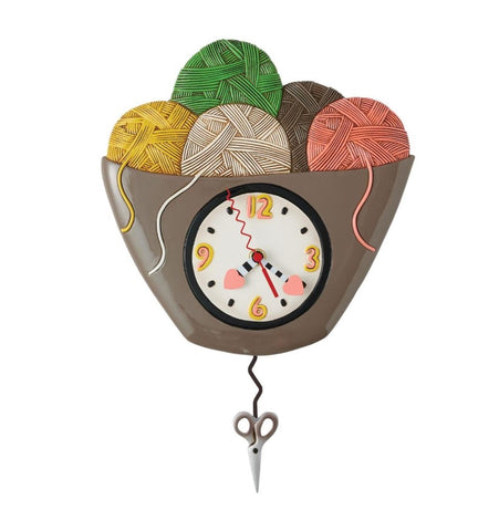EP8330 - ALLEN CLOCK : Yarn in Basket Clock