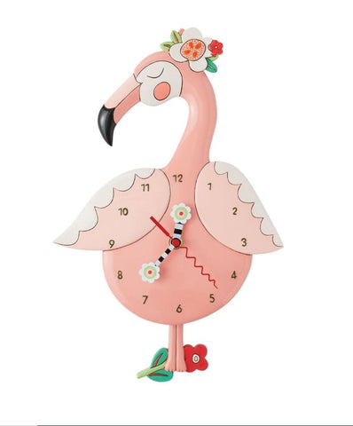 EP8332 - ALLEN CLOCK : Flamingo Clock