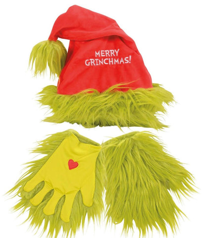 EP8434 - Grinch Hat and Gloves