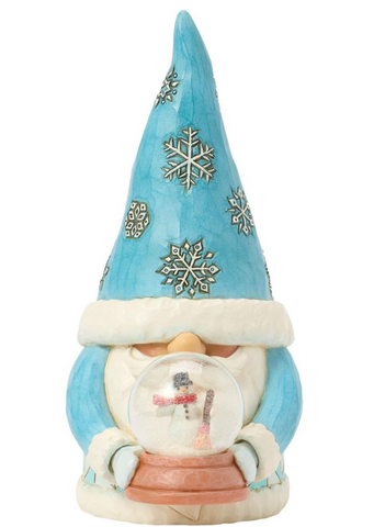 EP8477-JS GNOME : Holiday Gnome Snowglobe