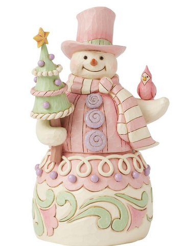 EP8488 - JS SNOWMAN : Pink Sweets Snowman