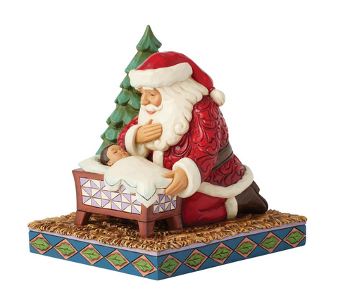 EP8493- JS SANTA : Santa Kneeling