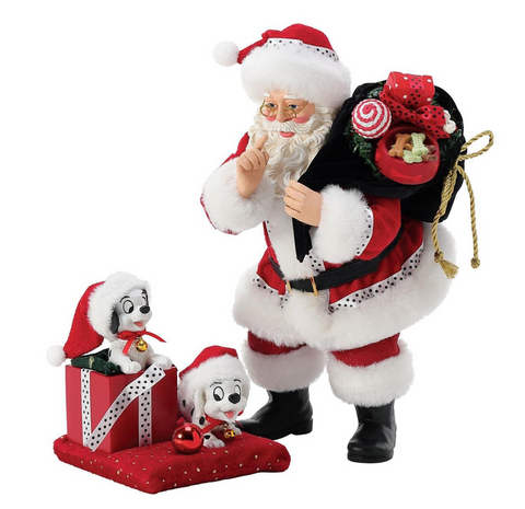 EP8508-Possible Dreams : Santa with Dalmatians
