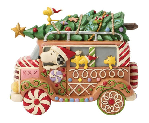 EP8583- JS PEANUTS : Gingerbread Van