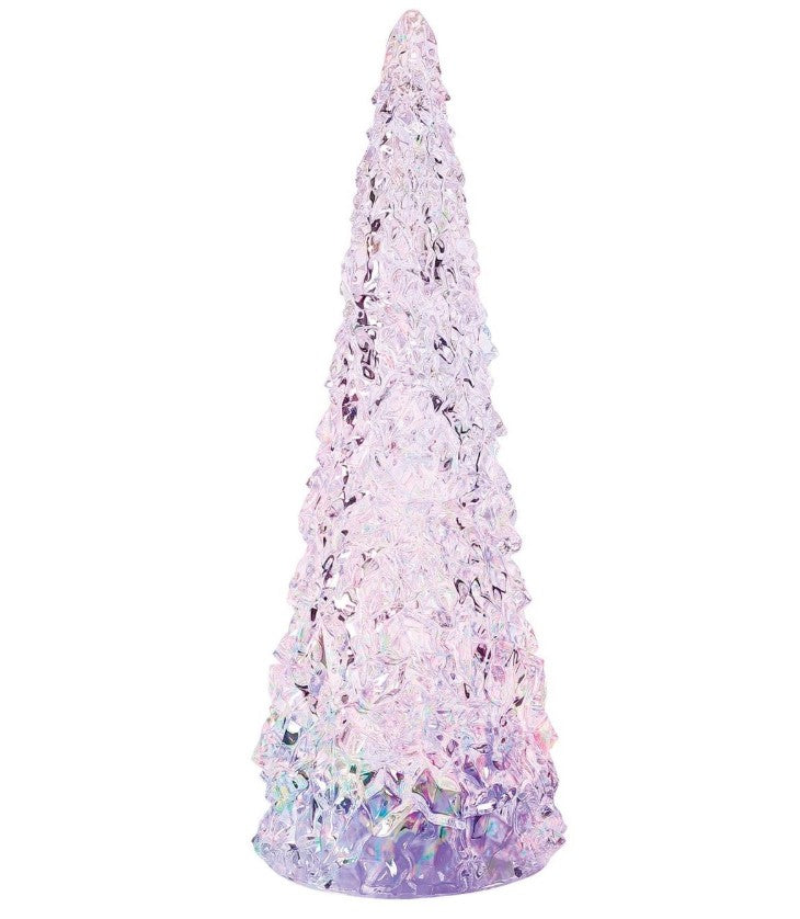 EP8590 - Lit Poinsettia Tree