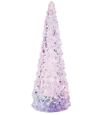 EP8590 - Lit Poinsettia Tree