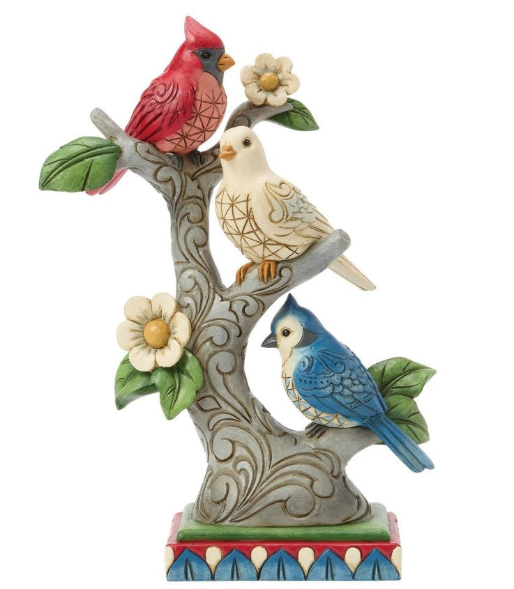 EP8653 - JS: Patriotic Birds in Tree