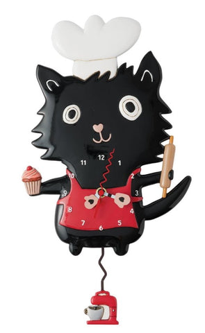 EP8658-ALLEN CLOCK : Sugar Paws Cat