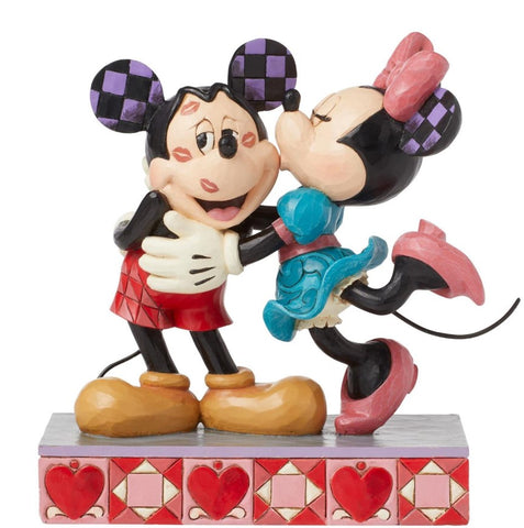 EP8659-JS : Mickey and Minnie Love Kisses
