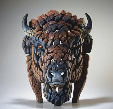 EP8666-EDGE : North American Bison Bust