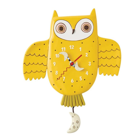 EP8689-ALLEN CLOCK : Golden Hoot