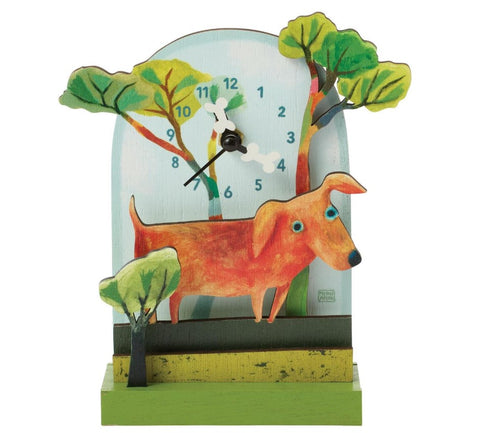 EP8694-ALLEN DESK : Forest Friend Wood Clock