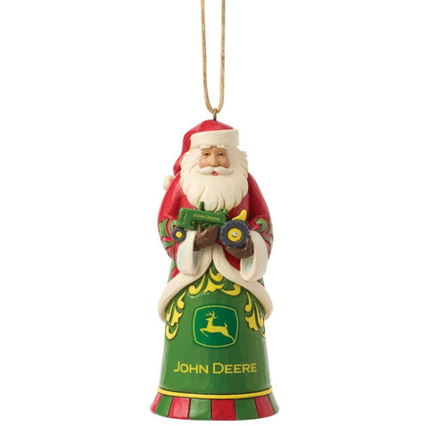 EP8706-JS : John Deere Santa Ornament