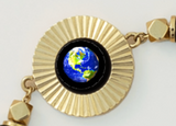 MG0143-Planet Bracelets : 14K Gold Plated
