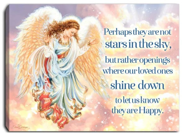 GD0029-LED Canvas : SPIRITUAL Angel