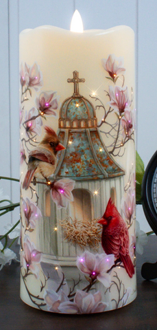GD0110-LED CANDLE : Cardinal Chapel