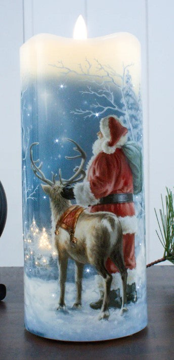 GD0124-LED CANDLE : Starry Night
