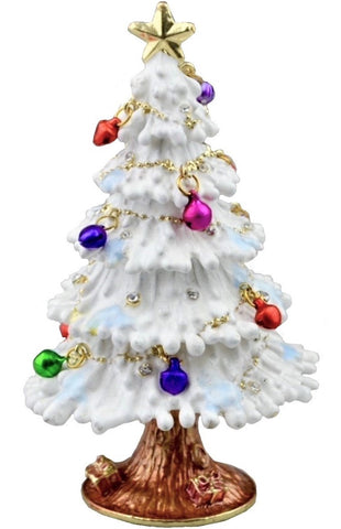 KU0128-White Christmas Tree : 4-3/4x3