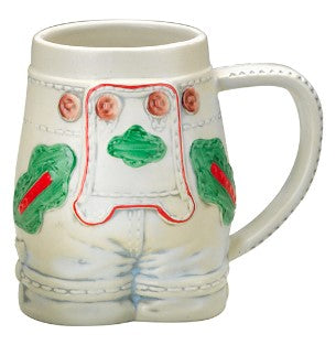 MC1545-Stoneware : Lederhose Mug